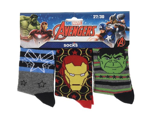 Jungen Mädchen Avengers Spiderman Paw Patrol Socken Offiziell Marvel Hulk 2 & 3 Paar - Bild 42 von 49