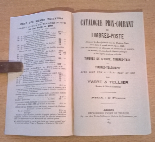 YVERT & TELLIER Katalog - Nachdruck (1997) des 1. Katalogs 1897 erschienen - Bild 4 von 24