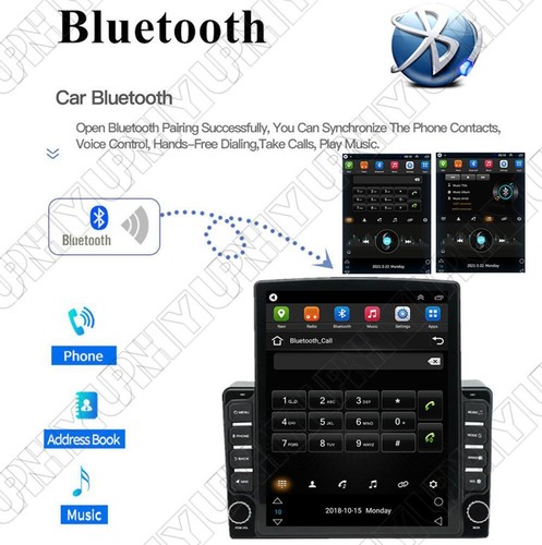 9.7'' Vertical Car Stereo Radio GPS Navi 1G+16GB For Nissan NAVARA D40 2006-2012 - Picture 12 of 23