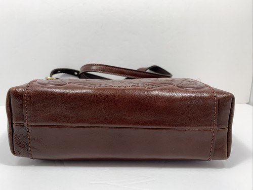 Patricia Nash Leather Aveley Tote - British Tan Tooled British Tan Tooled Gold M - Picture 11 of 12