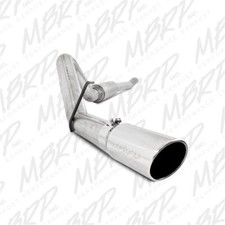 MBRP S5246AL Resonator-Back 4" Single Side Exit Exhaust For F250 F350 Super Duty