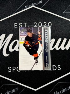 2021-22 Upper Deck Young Guns Clear Cut Rookie Card #209 Wade Allison Flyers RC