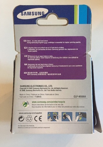Neu Versiegelt Samsung CLP-M300A Magenta Tonerkassette It/291 - Bild 3 von 4