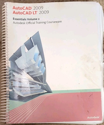 AutoCAD 2009 AutoCAD LT 2009 Essentials Vol. 1/2 Autodesk Official Training w/CD - Imagen 3 de 4
