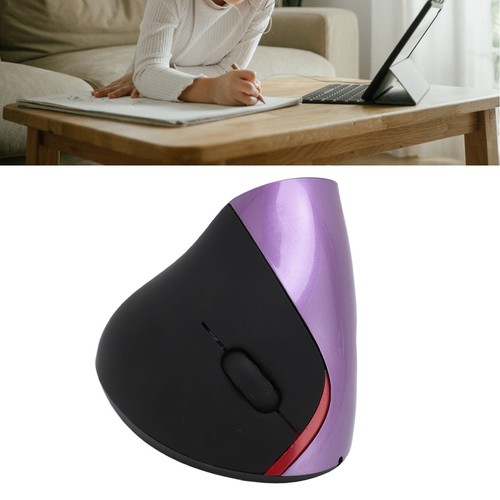(Purple)Vertical Wireless Mouse Plug And Play Optical Vertical Mice 800 1200 - Picture 5 of 12