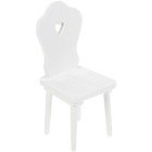 Doll House Chair Miniature Wood Chair Dollhouse Mini Furniture Chair Model