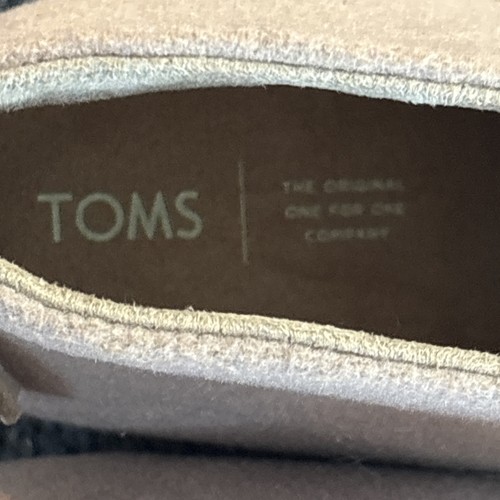 Tom’s taupe-graue Stiefeletten Damen Spitze, 10013059 Größe 11 Damen – neu mit Etikett - Bild 8 von 9