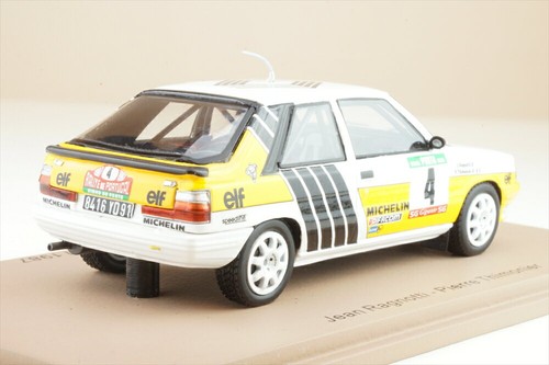 Spark 1/43 Renault 11 Turbo #4 1987 Rally Portugal Ragnotti Diecast - Picture 2 of 2