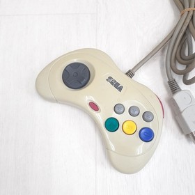 Sega Saturn Console with 2 Virtua Gun controllers & 3 game *US TARIFF PAID W106