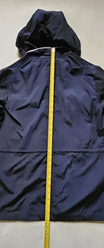 PAUL SMITH Parka Sailing Jacket Coat Lightweight Mens M Navy Blue Waterproof - Picture 15 of 18