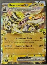1 POKEMON CARD TCG/REVAVROOM EX/015/064/DOUBLE RARE/HOLO/2024