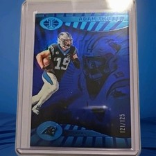 2024 Panini Illusions #11-Adam Thielen, Panthers-Trophy Collection Blue 121/125