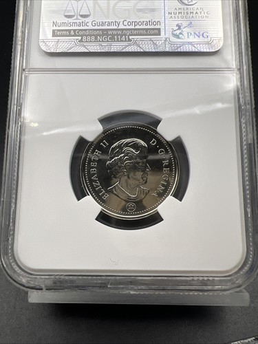 2007 25c Canada Twenty Five Cent Quarter Birthday Coin NGC MS67 - Picture 7 of 9