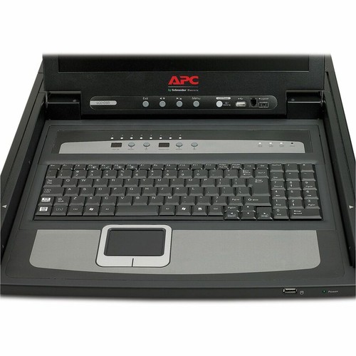 17" Rack LCD Console with Integrated 8 Port Analog KVM Switch - Picture 3 of 4