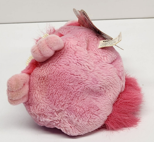 RAR - Furby Buddies rosa Flamingo Sitzsack Plüsch 1999 ~ VINTAGE ~ kostenloser Versand - Bild 7 von 11