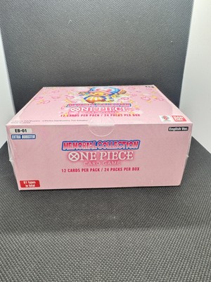 One Piece TCG English EB-01 Memorial Collection Booster Box SEALED NEW |  eBay