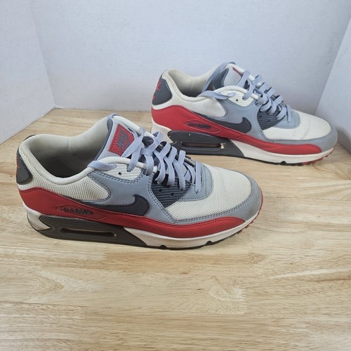 Nike Air Max 90 Wolf Grey Dark Grey Men's Sz 12 537384-039 - Picture 2 of 13
