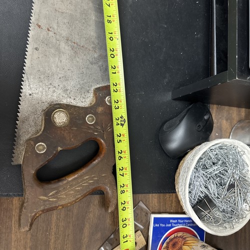 Vintage E.C. ATKINS & Co. Hand Saw  26" - Indianapolis, IN Collectible Tool - Picture 7 of 8