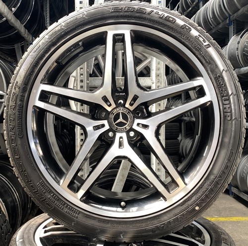 4 Orig Mercedes-Benz Sommerräder AMG 265/40 R21 105Y GLE W166 ML W166 A166401370 - Bild 2 von 9