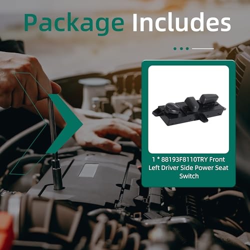 88193F8110TRY Interruttore sedile elettrico lato guida anteriore sinistro, per Hyundai Sonata - Foto 4 di 7