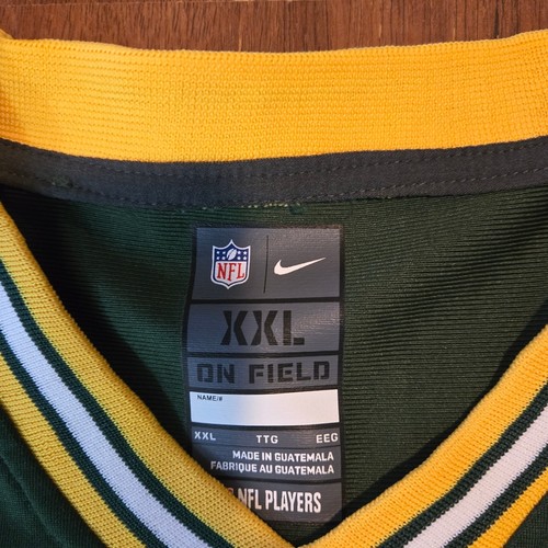 Nike NFL Men's #12 Aaron Rodgers Green Bay Packers Game Player Jersey - Picture 2 of 6