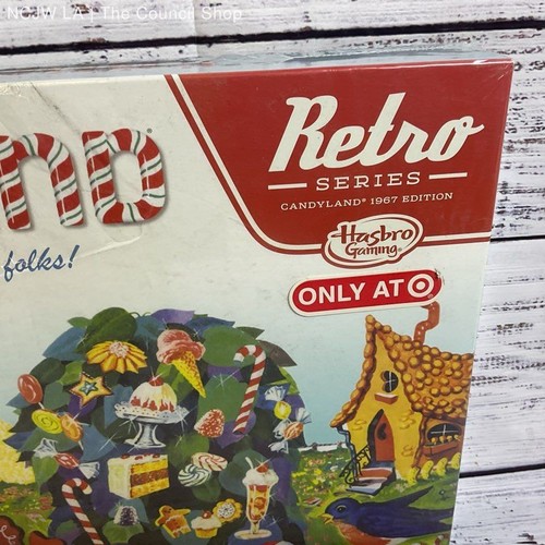 NEW SEALED VTG. HASBRO Retro Series Candyland 1967 Edition Board Game - Picture 2 of 7