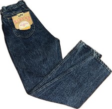 Vintage Lee Riders Relaxed Fit Glacier Wash Women's 10 Med Blue Denim Jeans NEW