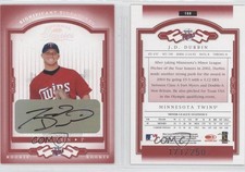 2004 Donruss Classics Rookie Significant Signatures Red /250 JD Durbin #188 Auto
