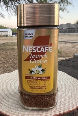 1 - NESCAFE TASTERS CHOICE INSTANT COFFEE CREAMY VAINILLA 100G (3.5OZ) Mexico