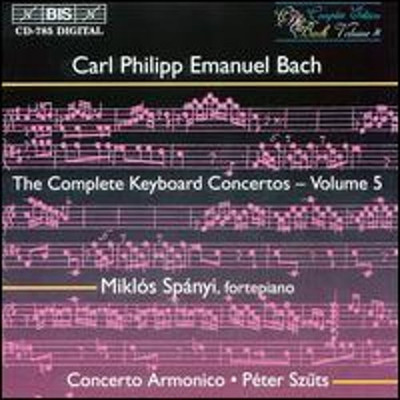 C.P.E. Bach: The Complete Keyboard Concertos, Vol. 5 by Concerto Armonico: New
