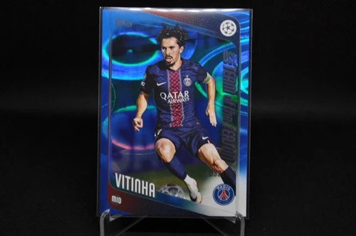 Vitinha 2025-26 Topps UCC Flagship #46 /150 Blue Raindrops
