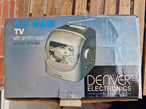Tragbarer Mini Tv Denver DTV 560 mit original Karton - Bild 20 von 24