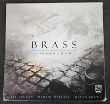 Brass Birmingham Board Game - Open / Unused  Box damage - Free Shipping!