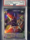 2019-20 Donruss Optic HOLO Fantasy Stars #14 LeBron James PSA 10 GEM MINT
