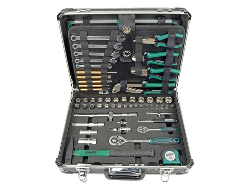 BRÜDER MANNESMANN Alu-Werkzeugkoffer, 160-teilig - B-Ware neuwertig