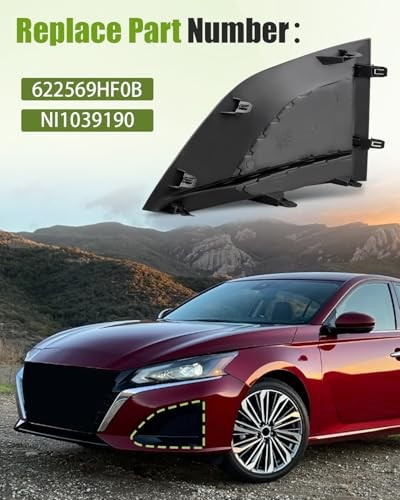 Abdeckung Nebelscheinwerfer rechts passend für Nissan Altima 2023 2024 Austausch - Bild 5 von 7