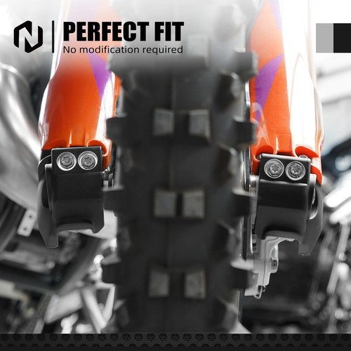 Par Kit de protección de zapata de pierna de horquilla para KTM 250 350 450 SXF XC-F 2015-2024 plástico - Imagen 2 de 13