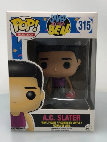 Funko POP! Television Saved by the Bell A.C. Slater #315 Vinyl Figure NOT MINT