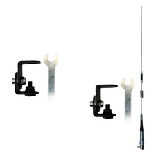 Car Antenna Mount Bracket Sturdy Replace Practical Durability 180  Rotating