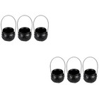  2 Pieces Halloween Süßigkeiten Eimer Partyzubehör Speicherbehälter