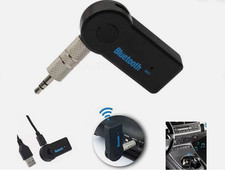 Wireless Bluetooth Receiver 3.5mm AUX Audio Stereo Music Home Car Adapter TO
