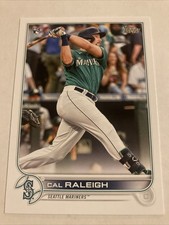 2022 Topps Series 1 - Cal Raleigh #277 (RC) Rookie MARINERS- 1st CATCHER 60 HR