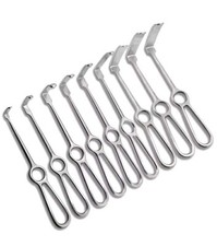 Set of 9 Langenbeck Retractor, 8.5" Length Premium Quality Instrument