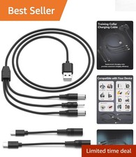 High-Efficiency Shock Collar Charger for Multiple Dog Training Brands - 5-in-1