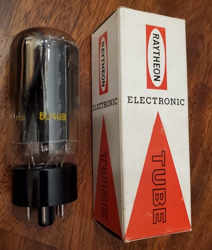 Tubo Electrónico Raytheon 5U4GB NOS Estate Japón Anunciará Muchos Tubos Nuevo - Imagen 1 de 9