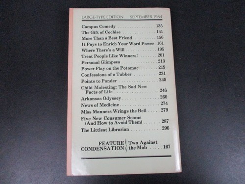 Reader's Digest Large-Type Print Edition September 1984 Vol 17 No 99 US - Picture 2 of 4