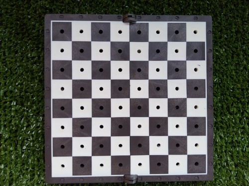 Vintage Soviet Travel Chess Set USSR 1980s. Pocket Plastic Chess Game - Picture 7 of 24