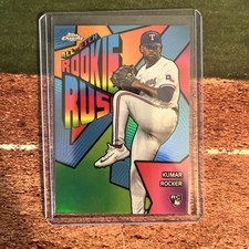 2025 Topps Chrome All Etch Rookie Rush SP Kumar Rocker Texas Rangers #CERR-13