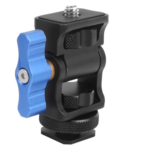 `Legierung Kaltschuh Kugelkopf Monitor Halterung Multifunktions Adapter Ausr - Photo 14/21