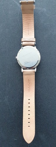 Gant Mens Quarts Watch Leather Strap W1084 42mm Taupe - Picture 10 of 16